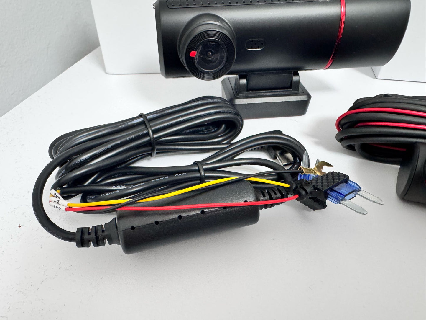 DashCam 4k, cámara delantera, interior y trasera con GPS