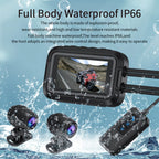Prodrivecam Moto Dual 1080P con GPS y WiFi