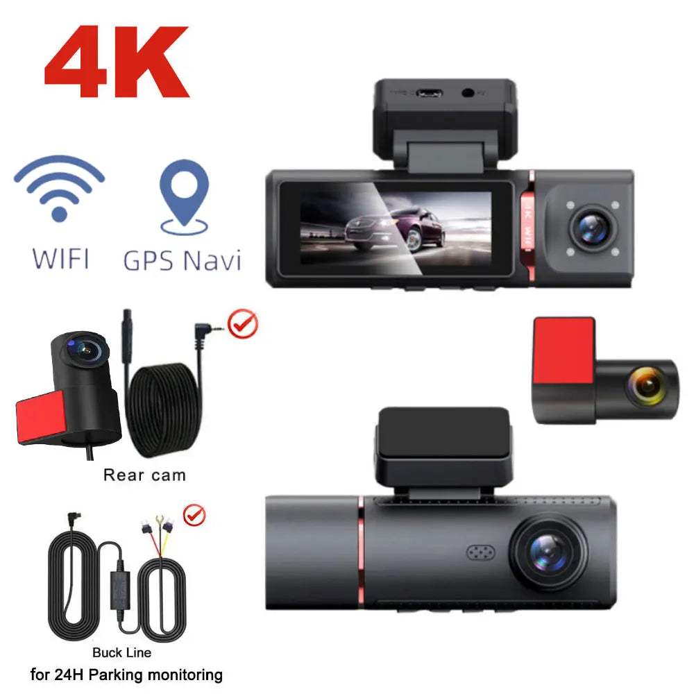 Prodrivecam 3CH 4K GPS