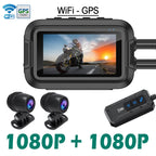 Prodrivecam Moto Dual 1080P con GPS y WiFi