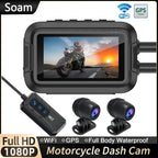 Prodrivecam Moto Dual 1080P con GPS y WiFi